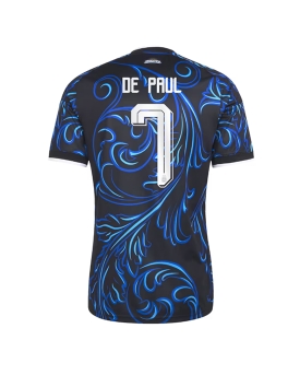 Billige Fotballdrakt Argentina Rodrigo De Paul #7 Replika Bortedrakt VM 2026 Kortermet Billige Fotballdrakt Argentina Rodrigo De Paul #7 Replika Bortedrakt VM 2026 Kortermet